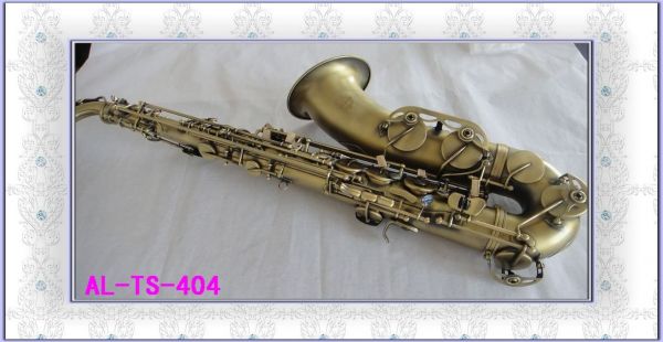 Sax Tenor AL-TS 404 c/ Detalhes nas Chaves