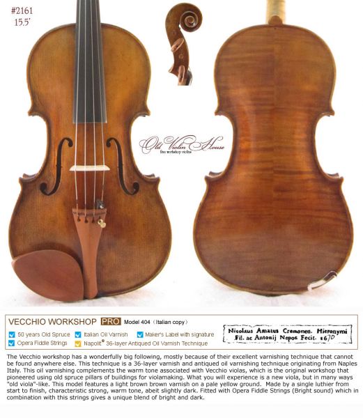 Viola 38 Oficina #2161 Modelo Amati