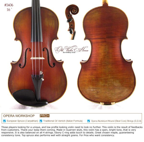 Viola  40 #2406 Oficina Spruce Europeu